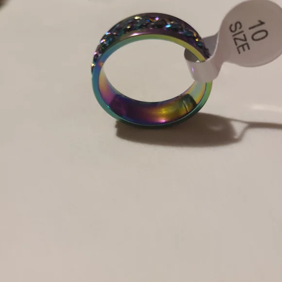 Stainless Steel Color Ring - Picture 3 of 6